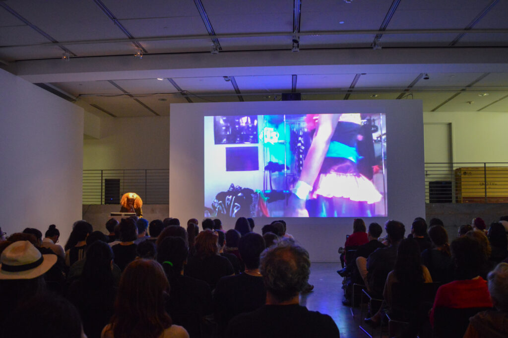 JULIANA HUXTABLE video still studio visit?