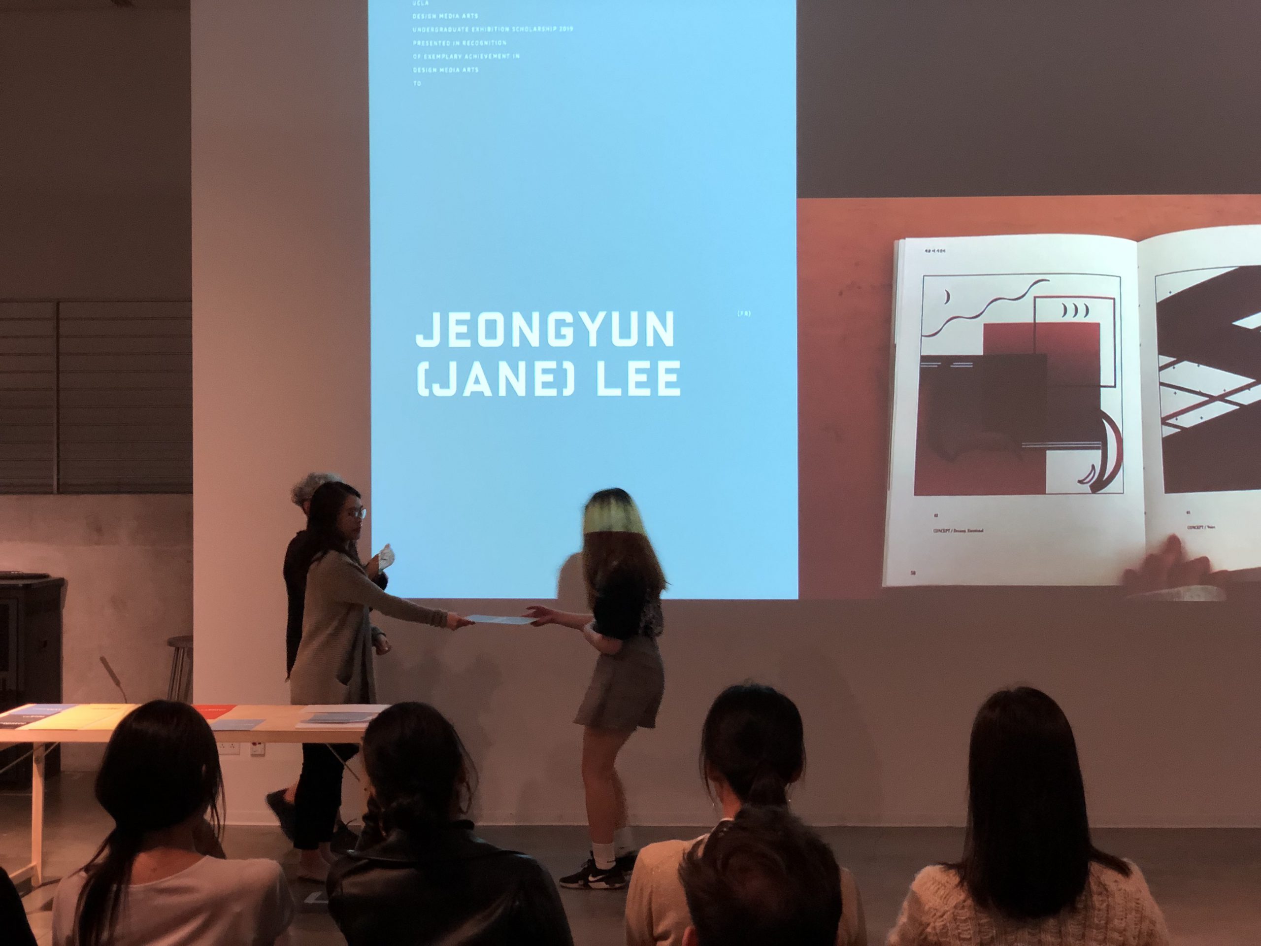 DMA Scholarship Reception 2019-2020, Jeongyun [Jane] Lee