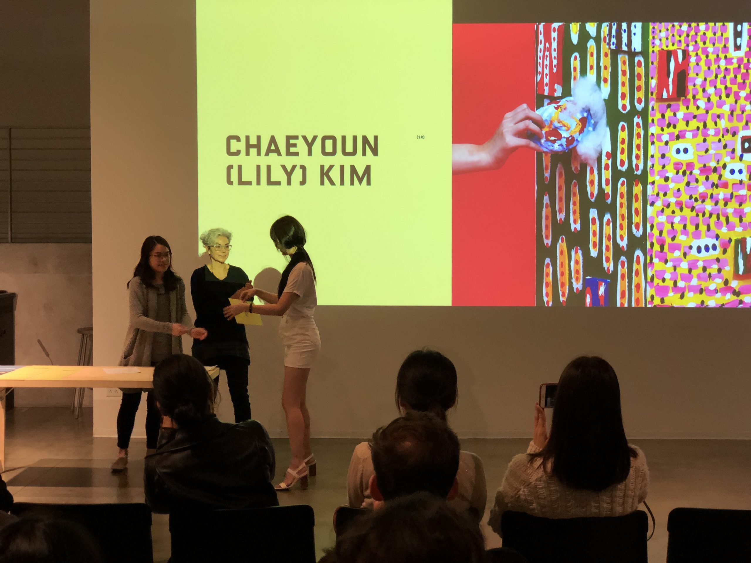 DMA Scholarship Reception 2019-2020, Chaeyoun [Lily] Kim